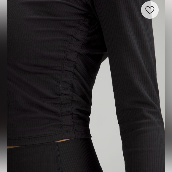 Lululemon All It Takes Ribbed Nulu Long Sleeve Shirt - Picture 3 of 5